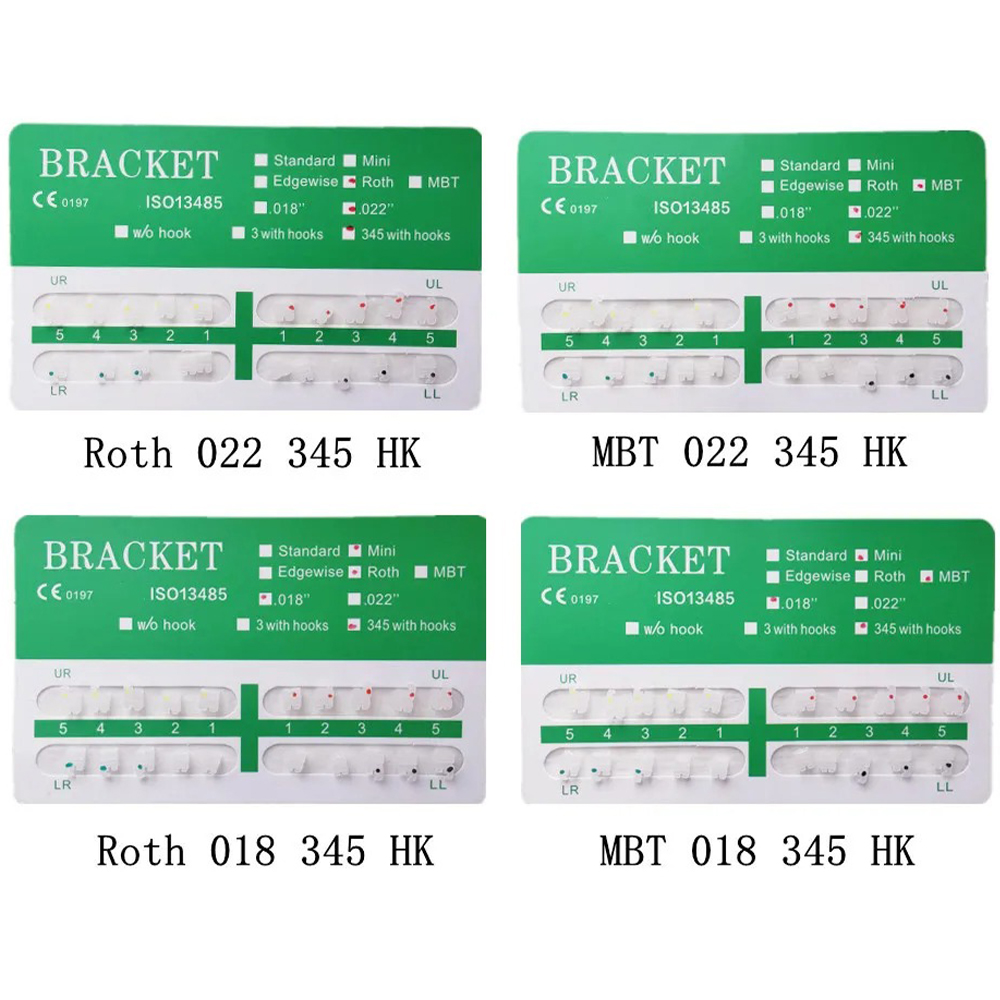 Dental Ceramic Brackets Orthodontic Braces Roth/MBT – agdentool