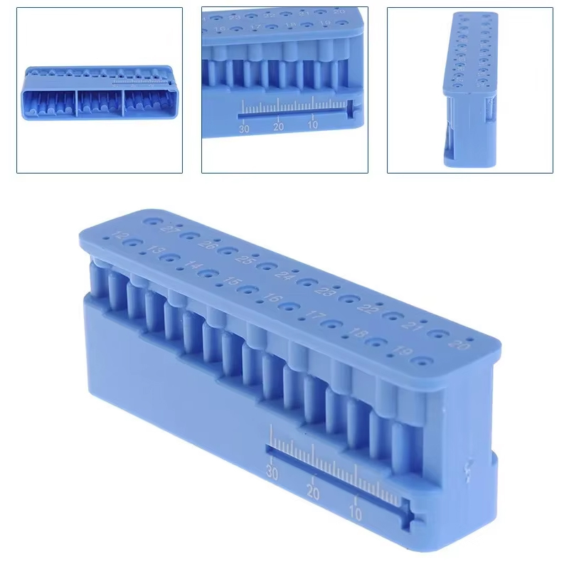 Endo File Ruler Dental tools Dental Endo Measuring Endodontic Block Files Instrument ...